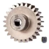 Traxxas Gear, 25-T pinion (1.0 metric pitch) (fits 5mm shaft)/ set screw (for use only with steel spur gears) – TRX6492X
