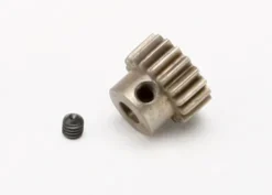 Traxxas Gear, 18-T pinion (0.8 metric pitch, compatible with 32-pitch) (hardened steel) (fits 5mm shaft)/ set screw – TRX5644