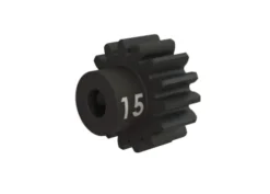 Traxxas Gear, 15-T pinion (32-p), heavy duty (machined, hardened steel)/ set screw – TRX3945X