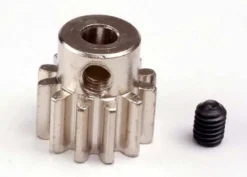 Traxxas Gear, 13-T pinion (32-p) (mach. steel)/ set screw – TRX3943