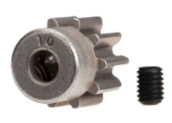 Traxxas Gear, 10-T pinion (32-p) (steel)/ set screw – TRX6746