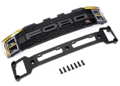 Traxxas Grille/ grille mount/ 3×10 BCS (7)Â (fully assembled, includes installed headlight lenses and decals)Â (fits #10111 body) – TRX10120