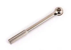 Traxxas Half shaft, external splined (steel-spline constant velocity) (1) (fits #9450R rear steel CV driveshaft) (for Bandit, Bandit VXL, Drag Slash) – TRX9451