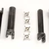 Traxxas Half shafts, long truck (external-splined (2) & internal-splined (2)/ metal U-joints (4) – TRX1951