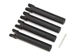 Traxxas Half shafts, outer (extended, front or rear) (4)/ e-clips (8) (for use with TRX8995 WideMaxx suspension kit) – TRX8993A