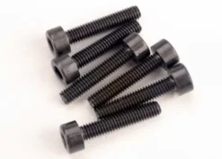 Traxxas Head screws, 3x15mm cap-head machine (hex drive) (6) (TRX 2.5) – TRX2586