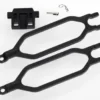 Traxxas Hold down, battery (2)/ hold down retainer/ battery post/ angled body clip – TRX6727