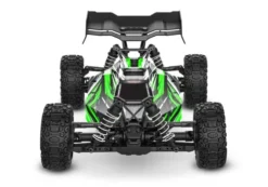 Traxxas Jato 4X4 BL2-S brushless elektro buggy RTR Groen + (GRATIS Traxxas 3000mah 7.4V 2S Lipo + Traxxas Charger EZ-Peak USB-C 40W lader twv €68.90)