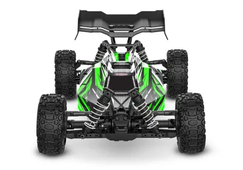Traxxas Jato 4X4 BL2-S brushless elektro buggy RTR Groen + (GRATIS Traxxas 3000mah 7.4V 2S Lipo + Traxxas Charger EZ-Peak USB-C 40W lader twv €68.90)
