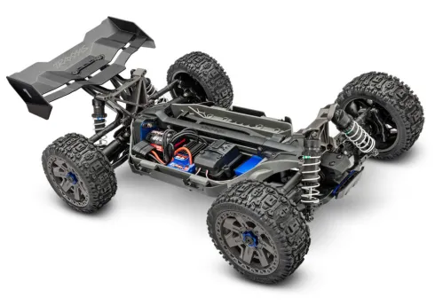 Traxxas Jato 4X4 BL2-S brushless elektro buggy RTR Groen + (GRATIS Traxxas 3000mah 7.4V 2S Lipo + Traxxas Charger EZ-Peak USB-C 40W lader twv €68.90)