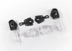 Traxxas LED lenses, body, front & rear (complete set) (fits 9711 body) – TRX9718