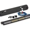 Traxxas LED light bar, rear, red (with white reverse light) (high-voltage) (24 red LEDs, 24 white LEDs, 100mm wide)/ light bar mount (fits 7711 body) – TRX7883X