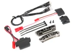 Traxxas LED light kit, 1/16 E-Revo (includes power supply, front & rear bumpers, light harness (4 clear, 4 red), wire ties) – TRX7185A