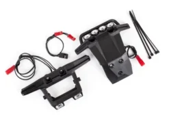 Traxxas LED light set, complete (includes front and rear bumpers with LED light bar, rear LED harness, & BEC Y-harness) (fits 4WD Rustler) – TRX6793