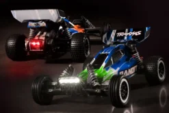 Traxxas LED light set, complete (includes front and rear bumpers with LED light bar, rear LED harness, & BEC Y-harness) (fits 2WD Rustler or Bandit) – TRX3794