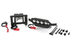 Traxxas LED light set, complete (includes front and rear bumpers with LED light bar, rear LED harness, & BEC Y-harness) (fits 2WD Rustler or Bandit) – TRX3794