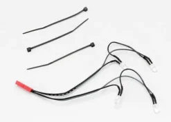 Traxxas LED lights, front harness (4 clear lights), Summit – TRX5689