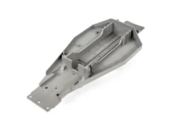Traxxas Lower chassis (grey) (166mm long battery compartment) (fits both flat and hump style battery packs) – TRX3722R