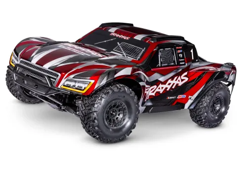 Traxxas Maxx Slash 6S 4WD Short Course Truck Rood RTR TSM 2.4Ghz