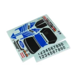 TRAXXAS Mini Rally VXL Ford RS200 Decal Sheet – TRX10816-BLUE