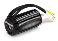 Traxxas Motor, 2200Kv 75mm, brushless (with 6.5mm gold-plated connectors & high-efficiency heatsink) – TRX3481