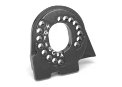 Traxxas Motor mount plate, TRX-4, 6061-T6 aluminum (charcoal gray-anodized) – TRX8290A