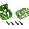 Traxxas Motor mounts, 6061-T6 aluminum (green-anodized) (front & rear) – TRX7760-GRN