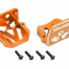 Traxxas Motor mounts, 6061-T6 aluminum (orange-anodized) (front & rear) – TRX7760-ORNG