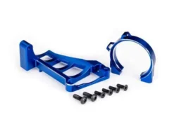 Traxxas Motor mount (6061-T6 Aluminium)/ 3X10mm CCS (For use with #3461 Motor) – TRX10261-BLUE