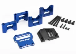 Traxxas Mount, center differential carrier, 6061-T6 aluminum (blue-anodized) – TRX9584X