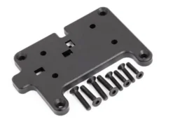 Traxxas Mounting plate, winch/ 3x15mm CCS (4)/ 2.5x12mm CCS (4) (fits TRX-6 Ultimate RC Hauler) – TRX8844X