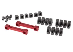 Traxxas Mounts suspension arms aluminum (red-anodized) – TRX8334R