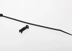 Traxxas Mount, temperature sensor (electric motors)/ wire tie/ thermal pad – TRX6535