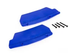 Traxxas Mud guards, rear, blue (left and right)/ 3×15 CCS (2)/ 3×25 CCS (2) – TRX9519X