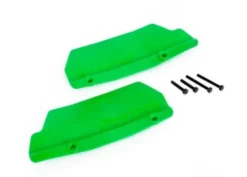 Traxxas Mud guards, rear, green (left and right)/ 3×15 CCS (2)/ 3×25 CCS (2) – TRX9519G