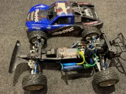 Traxxas Nitro Slash TQ 2.4GHz TSM – Blauw, Met Tuning Parts, Zonder Zender, What You See Is What You Get