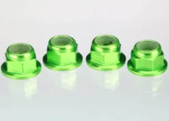 Traxxas Nuts aluminum 4mm green-anodized – TRX1747G
