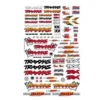 Traxxas Official Team Traxxas racing decal set (flag logo/ 6-color) – TRX9950