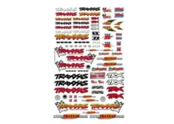 Traxxas Official Team Traxxas racing decal set (flag logo/ 6-color) – TRX9950