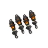 Traxxas Orange Aluminum Mini GTR Short Shocks 4 – TRX10865-ORNG