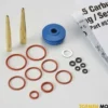 Traxxas O-ring and seal set, carburetor/ O-rings: 2x1mm (3), 10x1mm (4), 2.5×1.15mm (2), 6.2×1.2mm (1)/ 5x.9mm O-ring installation tool/ 5.3×7.8x.6mm crush washer (2)/ carburetor dust boot (1) (TRX2.5, 2.5R) – TRX5247