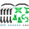 Traxxas Outer Driveline & Suspension Upgrade Kit, extreme heavy duty, green – TRX9080G