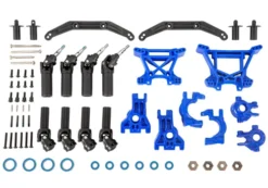 Traxxas Outer Driveline & Suspension Upgrade Kit, extreme heavy duty, blue – TRX9080X