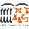 Traxxas Outer Driveline & Suspension Upgrade Kit, extreme heavy duty, orange – TRX9080T