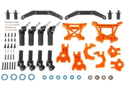Traxxas Outer Driveline & Suspension Upgrade Kit, extreme heavy duty, orange – TRX9080T
