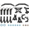 Traxxas Outer Driveline & Suspension Upgrade Kit, extreme heavy duty, black – TRX9080