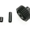 Traxxas Output gear, 33-tooth (1)/ spacers (2) – TRX3984X