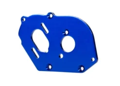 Traxxas Plate, motor, blue (3.2mm thick) (aluminum) – TRX9490