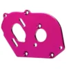 Traxxas Plate, motor, pink (4mm thick) (aluminum)/ 3x10mm CS with split and flat washer (2) – TRX9490P