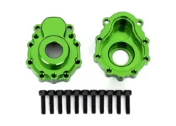 Traxxas Portal housings, outer, 6061-T6 aluminum (green-anodized) (2)/ 2.5×10 CS (12) – TRX8251G